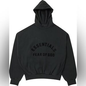 ESSENTIALS JET BLACK HOODE NEW!!!!